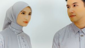 Sarimbit Luna NBRS Set Keluarga Gamis Koko Dewasa Anak Setelan Dress Grey Rayya Series