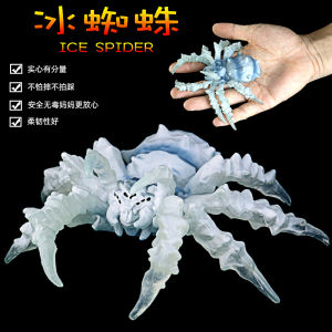 Scary Realistic Spider Toy Model Set Childrens Educational Gifts Toy Animals Wolf Spider Prank Toy for Boys And Girls
