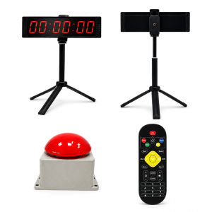 Gym Timer Clock for Home Fitness Timer with Stopwatch Button Large Digital Stopwatch Countdown Clock 12/24H Digital Wall Clock