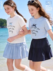 DOMIO | Stylish Children T-shirt and Skirt Set