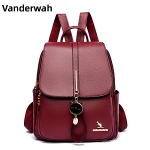 Ba Lô Da Mềm Sang Trọng Cho Nữ Dung Tích Lớn Thời Trang Ví Nữ Cao Cấp 2024 Bagpack Với Dây Đeo Vai Arcuate