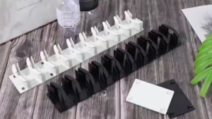 BECORATE Multi Function Hat Storage Rack Space Saving Plastic Design Over The Door Closet Organizer