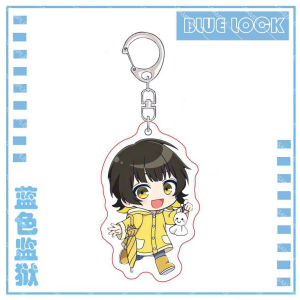 Bandai | for Blue Lock Anime Peripheral Isagi Yoichi Bachira Meguru Kunigami Rensuke Acrylic Keychain Backpack Pendant Cute Fans Gift