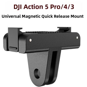 Bbzy | Magnetic Quick Release Mount Adapter for DJI Action 5Pro/4/3 OSMO 360 Action Camera