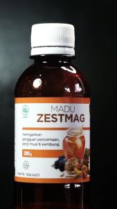 MADU ZESTMAG Original Obat Asam Lambung Gerd Anxienty Maag Kronis Luka Radang Lambung Ampuh Zetsmag