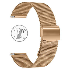Milanese Stainless Steel Mesh Watch Band 10/12/14/16/17/18/19/20/21/22/24mm Quick Release Watch Strap for DW Men Women Bracelets