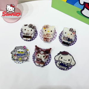 Sanrio | Choice Sanrio Hello Kitty Y2K For Magsafe Magnetic Phone GripTok Stand For IPhone 17 Samsung S26 Case Foldable Cute Phone Holder