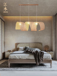 MUMUDENGSHIGUAN | Handcrafted Bamboo Woven Southeast Asian Style Pendant Light