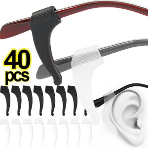 5-20 Pairs Silicone Anti-slip Ear Hooks Holder for Glasses Transparent Elastic Eyeglasses Retainer Holders Eyewear Accessories