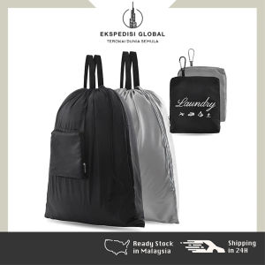 Laundry Bag with Drawstring  Foldable  Storage Bag Suitable for Outdoor Hiking and Travel Storage Travel Backpack Pickleball Bag