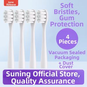 Soft Bristle Electric Toothbrush Head Cloud Shape Roman Column Replacement Head for Oral Care Early June Suitable for Adults