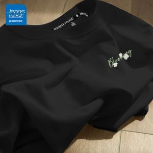 Jeanswest | Casual Loose Pure Cotton Short Sleeve T-shirt