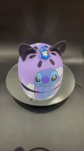 Mũ bảo hiểm trẻ em hình Stitch có kính và không kính cao cấp chính hãng BabySu đến từ công ty Nam Phong