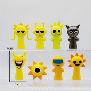 Glowing Version Music Rhythm Box Figure Toy Simon Robot Game Accessory Display Item for Collectors And Fans of Gaming Culture