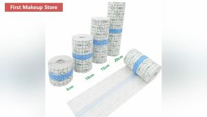 Film PU Plester Luka Anti Air Transparan - Tape Plester Bening Tahan Air - Dressing Film PU Transparan
