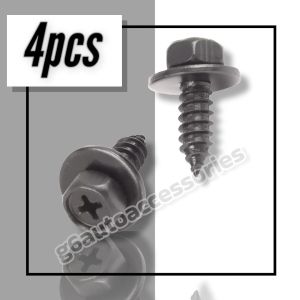 Under Cover Bolt Screw Retainer Fender Liner Splash Cover Screw