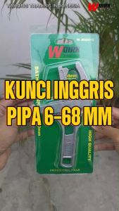 Kunci Inggris Pipa Universal Adjustable Wrench Spanner 6-68mm WOIRX TOOL