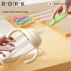 RORK | Gap And Straw Cleaning Brush Long Handle Bottle Cleaner