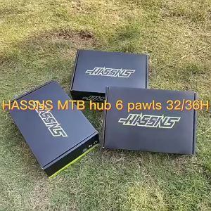 【CHOOSE&T】 CT HASSNS PRO7 MTB bike Hub 6 Pawls 3 Teeth 120 sound 24/32 Hole for Mountain bike Disc brake HG Compatible with 7 8 9 10 11 12 Speed