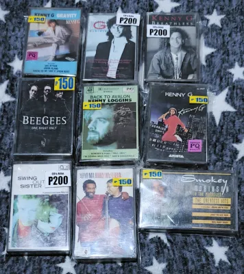 New Arrivals Cassette Tapes (PRELOVED)