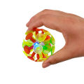 Luminous Sucker Ball Flash Card Whiteboard Throwing Sticky Ball Toy English Early Education Training Class Teaching Aids Interactive Teaching Children. 