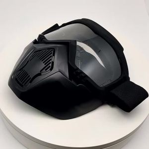 Goggles Full Face Hd Transparent Fog-proof Sand-proof Electric Welding Protective Glasses Versatile Breath-proof Windproof Mask