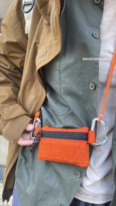 DOPEY Cross body TALI BAG HANDPHONE Paracord Shoulder Bag Solid Strap Handbag bag strap customise gift