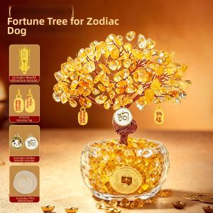 YOUYANTANG | Prosperity Attracting Crystal Money Tree Ornament