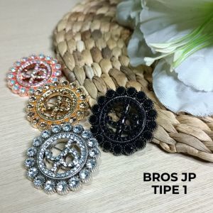 BROS HIJAB JOURNEY TERBARU FASHION HIJAB TUSPIN PENITI BROOCH