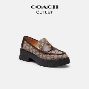 Coach | Outlets Leather Loafer Shoes