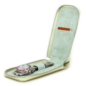 กล่องเก็บนาฬิกา 3 ช่องกล่อง Saffiano ที่จัดระเบียบสะสม นาฬิกา