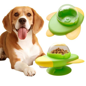 ของเล่นเครื่องให้อาหารสัตว์เลี้ยงของเล่นเกมปริศนาเครื่องให้อาหารสัตว์ต่อเนื่องจรวดสำหรับแมวและสุนัขการฝึกความเบื่อหน่าย Relief การฝึกอาหารช้า