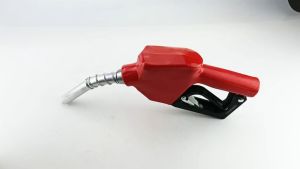 Automatic fuel gun 13/16 inch oil outlet aluminum and PVC fuel pump handle with 360 ° rotary joint for gasoline filling