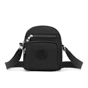 Multi-Compartment Shoulder Bag