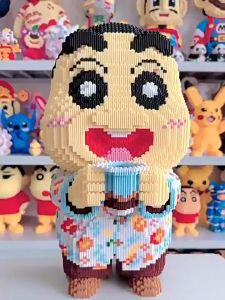 ️现货️ReadyStocks YS1464 1466 Connection Sin Chan building blocks toys YS1464 1466 功夫茶 蜡笔小新 拼装 积木 玩具 成年人 高难度p