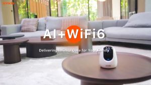 Tenda 4MP/3MP 2K+ WiFi 6 Auto Patrol 360 Ai Smart Wireless WiFi CCTV Cloud Camera CP3 PRO / CP7