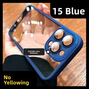 DAIMANG | Transparent Dustproof Phone Case 15 Pro Max 14 Pro 12 Pro Max