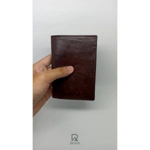 Dompet Pria Cowok Kulit Sapi 3/4 Leather Wallet 100% Premium