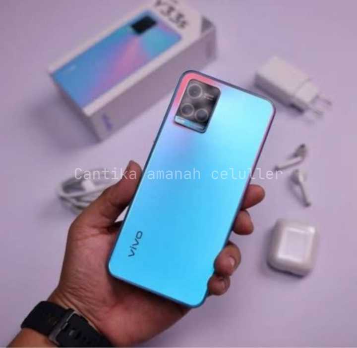 Handphone vivo y33s Ram 8/128 gb masih mulus gransi resmi indonesia