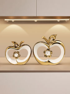 Luxurious Home Decorations Ceramic Peace Happiness TV Cabinet Decorations Moving Gift Entrance Way Decorative Pieces