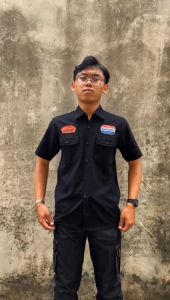 Workshit Pria Hitam BlackShall Motorcycle Legends Company LTD1954