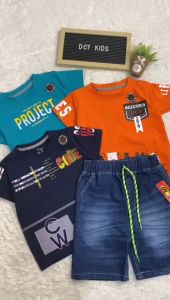 DC7 Baju dan Celana Jeans Anak Laki-Laki Usia 2-12 Tahun