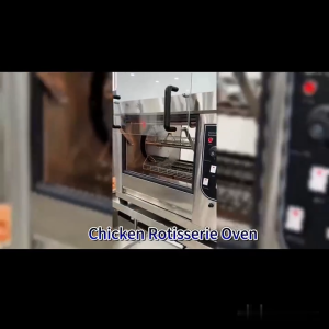 Automatic Electric Chicken Rotisserie Oven 8pcs Capacity 3000watts Heavy Duty