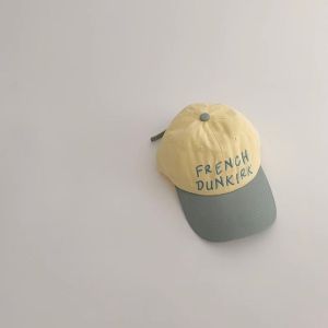 Spring Autumn Boys Baseball Cap Childrens Duckbill Hat Summer Thin Sun Hat Casual Cotton round Top Cap for Boys And Girls