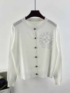 Áo Len Cardigan Dệt Kim Cổ Tròn Phong Cách Hàn Quốc Cho Nữ Xuân Thu Thiết Kế Mới Cảm Giác Lười Biếng Áo Khoác Đa Năng Thời Trang