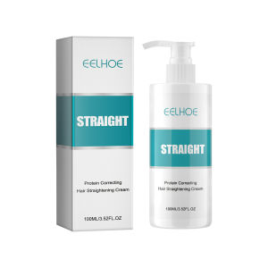 EELHOE | EELHOE Keratin Correction Straight Hair Cream Repair Damag Hair Improve Hair Quality Soften Hair Prevent Dry Frizzy Hair Care