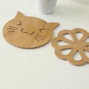 Tatakan Gelas piring Bahan kayu