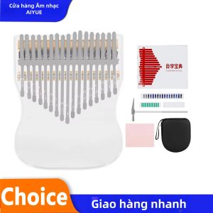 IRIN | IRIN 17 Phím Pha Lê Trong Suốt Kalimba Thumb Piano Di Động Với Hộp Đàn Piano Nhạc Cụ Bàn Phím Acrylic