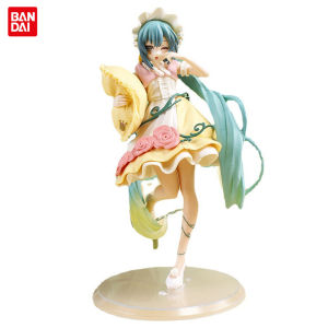 Bandai | New Hatsune Miku Anime Figure Fairy Mirror Sleeping Beauty Peripheral Figures Car Ornaments Model Decoration Toys Birthday Gifts