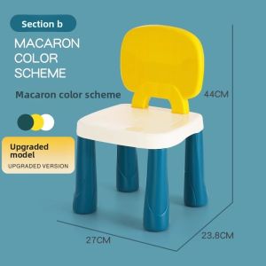 gumahus | Cartoon Backrest Chair for Children Study Training Class